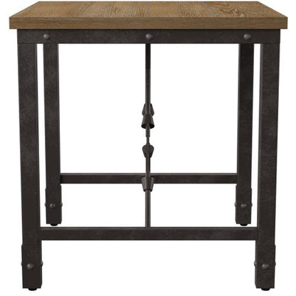 vintage Jersey End Table 23x23x24inch