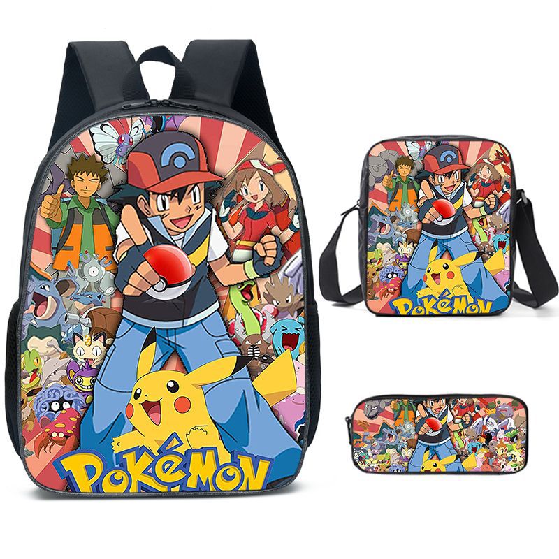 Pokemon Backpack school bag for Student