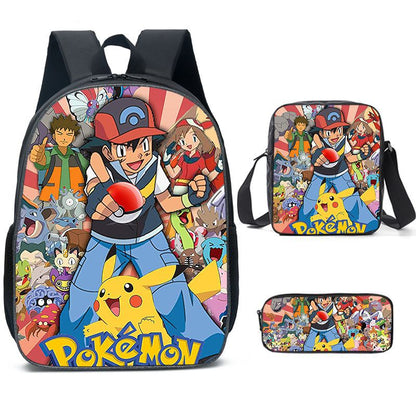 Pokemon Backpack school bag for Student