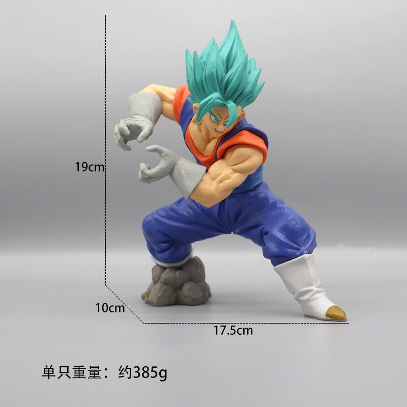 Dragon Ball Super Saiyan Action Figures - Goku & Vegeta