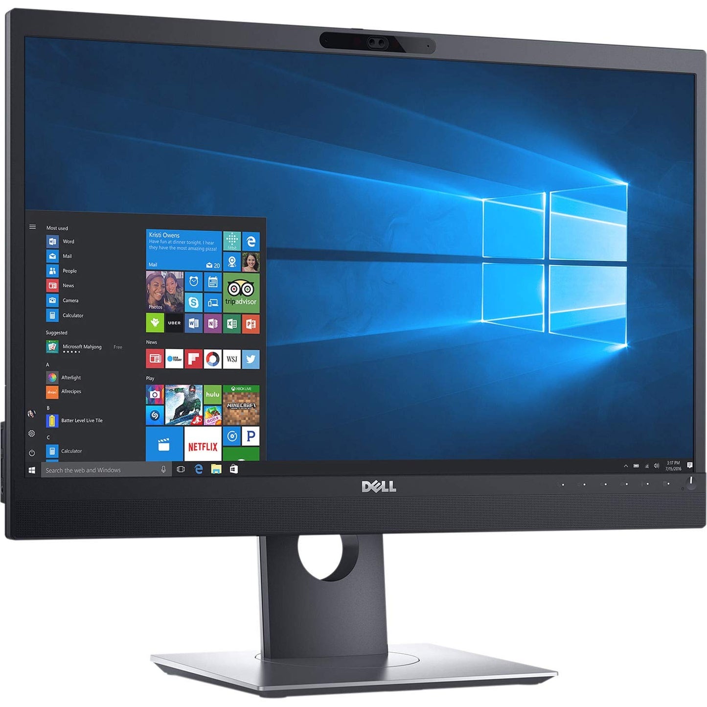 Dell 24" LED Computer Monitor Black P2418HZM