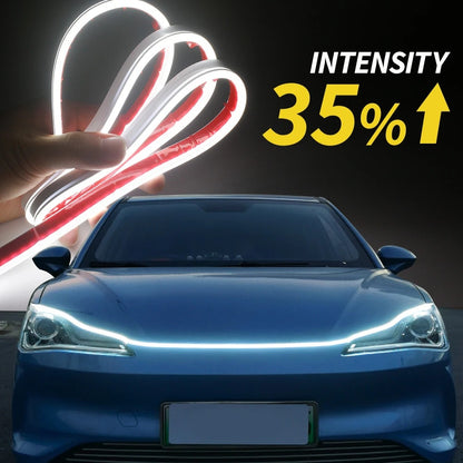 Car Hood Atmosphere Light LED Flowing Daytime Running Light