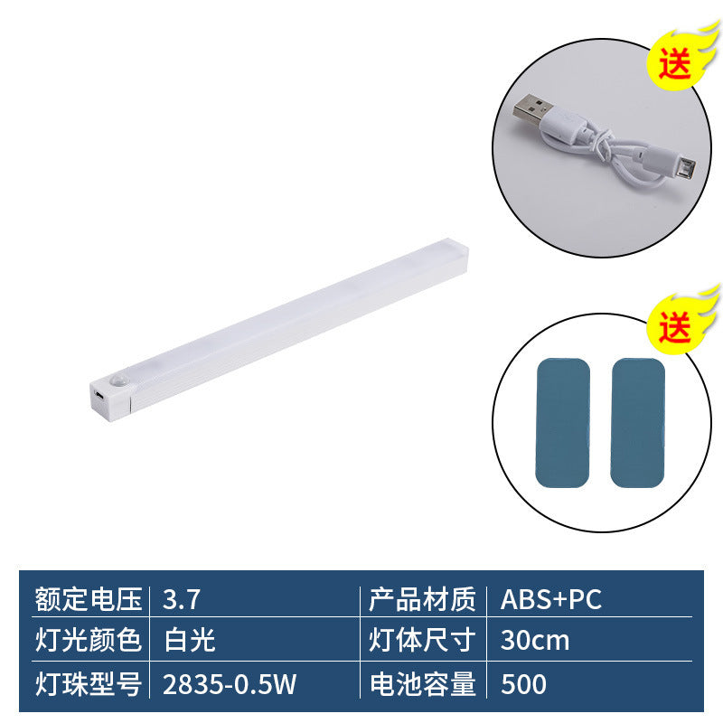 LED Motion Sensor Magnetic Strip Light for Cabinets