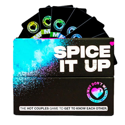 Spice IT UP - Super Fun Couples Games Date Nights Couple 150 Cards with Conversations Spicy Dares Romantic Adult Couple Game