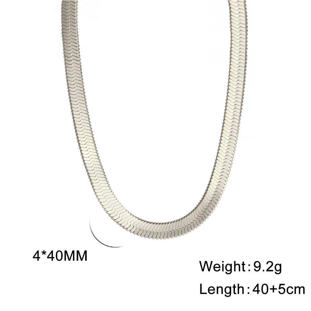 Stainless Steel Choker various length valentine couple birthday date gift