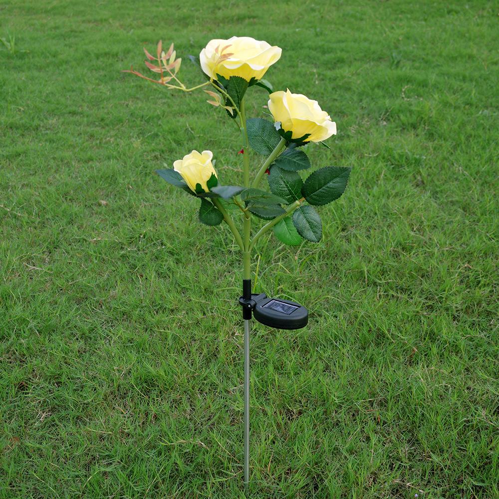 Solar-Powered LED flower shape Garden Light
