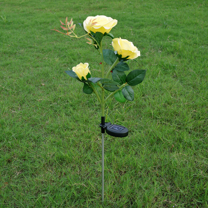 Solar-Powered LED flower shape Garden Light