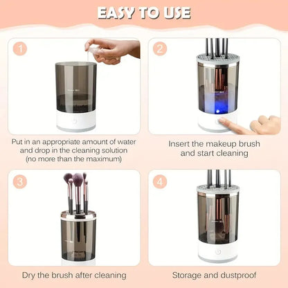 Automatic Makeup Brush Cleaner usb powered