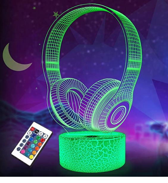 3D Guitar + other Musical instruments Model Night Light with USB and Battery