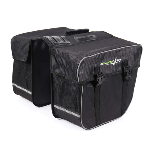 EBIKELING Bike Rack Bag - 28L Waterproof and Reflective Stripe Bike Bags for Bicycles Rear Rack Durable Rear Bike Rack Bag Perfect Bike Bag & eBike Bag for Secure Storage