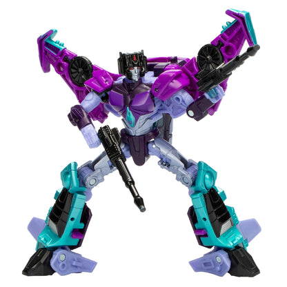 Transformers Legacy United Deluxe Class Cyberverse Universe Slipstream 5.5-inch Converting Action Figure 8+
