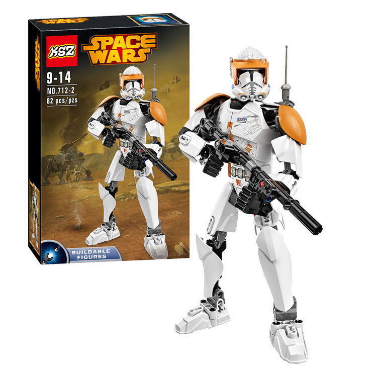 Star Wars Building Block Toy Set - KSZ712-1-2-3-4 605-2-3-4 322