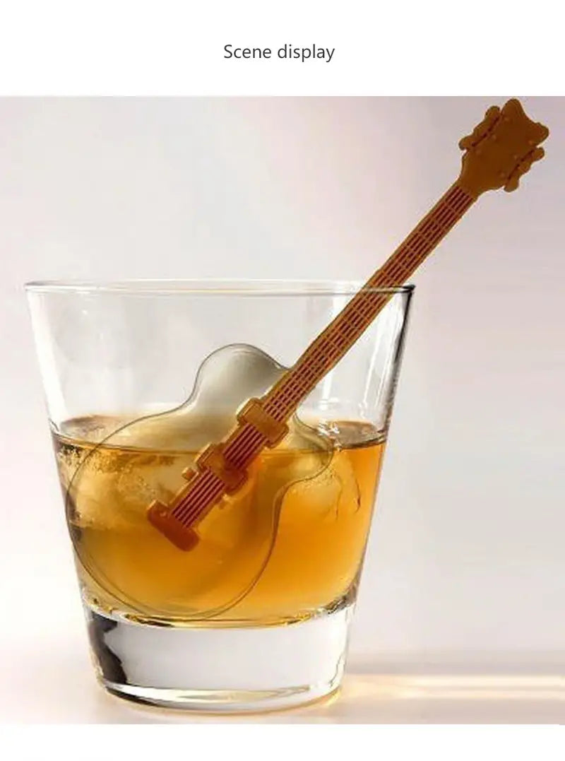 Spanish Guitar Shape Ice Tray - Creative 3 Grid Mold
