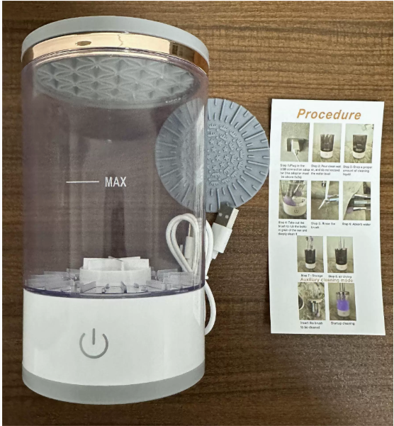 Automatic Makeup Brush Cleaner usb powered