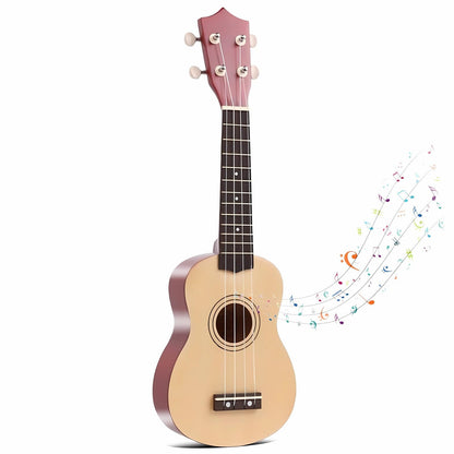 Kids Guitar Acoustic Jakeloo 21 Inch Wooden Acoustic Guitar for Toddler Guitar Toy Childrens Guitar Musical Toy Instruments Ideal for 3-9 Year Old Boys Girls Gifts (Burlywood)
