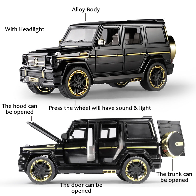 1:24 Off-Road Vehicle Model for Kids - G-Class Brabus 21cm