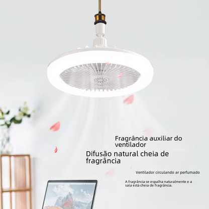 LED Ceiling Fan Light with Remote Control and Dimming