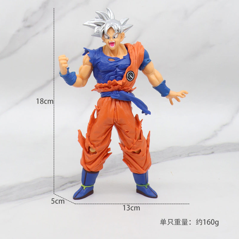 Dragon Ball Super Saiyan Action Figures - Goku & Vegeta