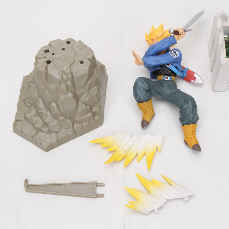 Dragon Ball APF Goku Vegeta Trunks Figure Collectible