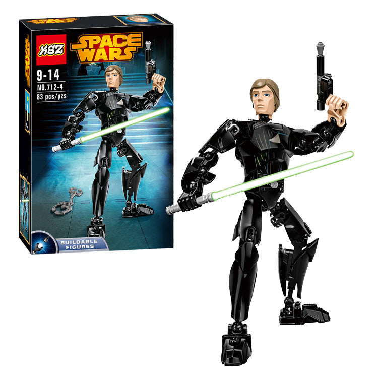 Star Wars Building Block Toy Set - KSZ712-1-2-3-4 605-2-3-4 322