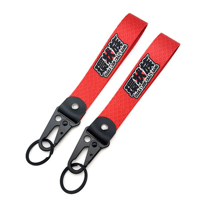 JDM Culture Keychain Wrist Strap with Digital Print 19.5cm x 2.5cm