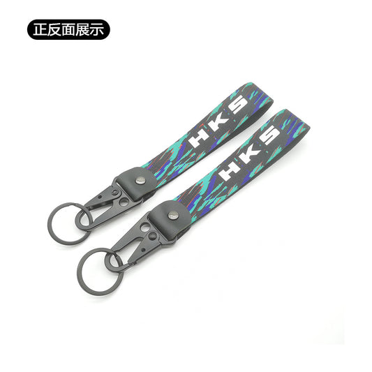 JDM Culture Keychain Wrist Strap with Digital Print 19.5cm x 2.5cm