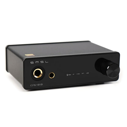 SMSL DS100 MQA MQA-CD DAC Headphone Amp CS43131 Chip 6.35mm & Balanced 4.4mm Headphone Amplifier Mini Audio Decoder USB Optical Coaxial Desktop Stereo DAC XU316 768kHz/32Bit DSD256 for Home Audio