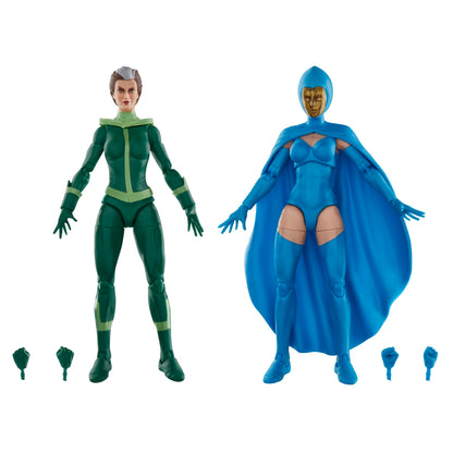 Marvel Legends Series Rogue and Destiny X-Men Comics Collectible 6-Inch Action Figures 2-Pack (Amazon Exclusive)