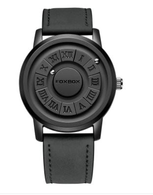 FOXBOX trendy Men Watch with stainless steel strap