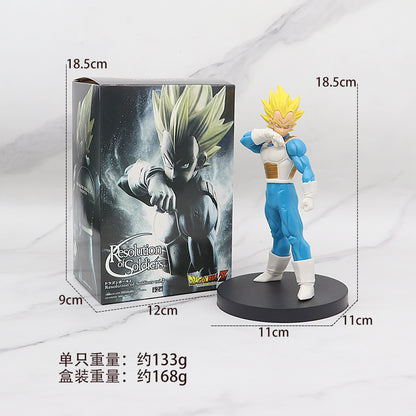 Dragon Ball Super Saiyan Action Figures - Goku & Vegeta