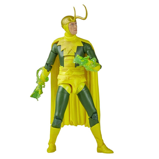 Marvel Legends Series MCU Disney Plus Classic Loki Action Figure 6-inch Collectible Toy 5 Accessories and 1 Build-A-Figure Part
