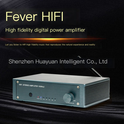 Home HiFi Audio Amplifier Bookshelf Speaker Set 2.0
