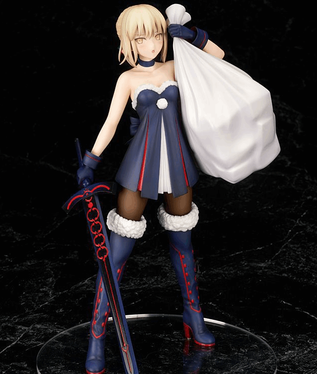 GERMBI FATE / GRAND Order Rider ALTRIA PENDRAGON Santa Anime Figurine Display Piece