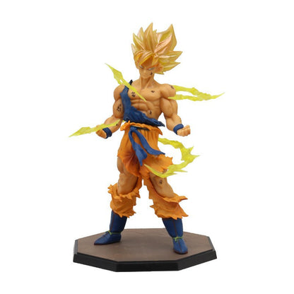 Dragon Ball Super Saiyan Action Figures - Goku & Vegeta