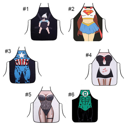 DC Wonder Woman Creative Apron for Kitchen Fun VARIOUS OPTIONS