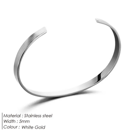 Stainless Steel Bracelet unisex valentine birthday couple gift