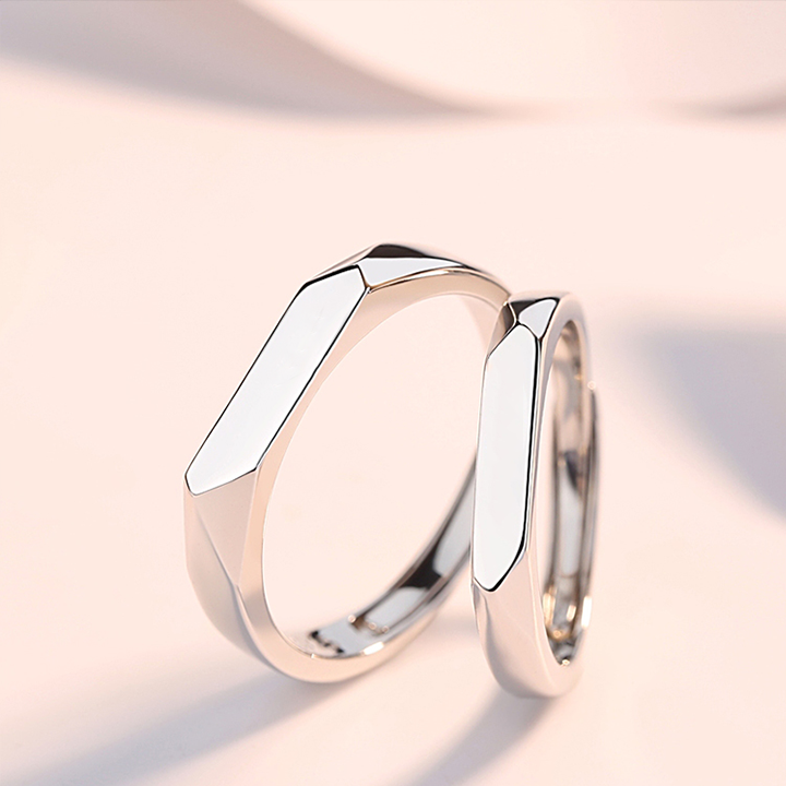 Personalized Custom Fashion Couple Rings birthday valentine romance gift
