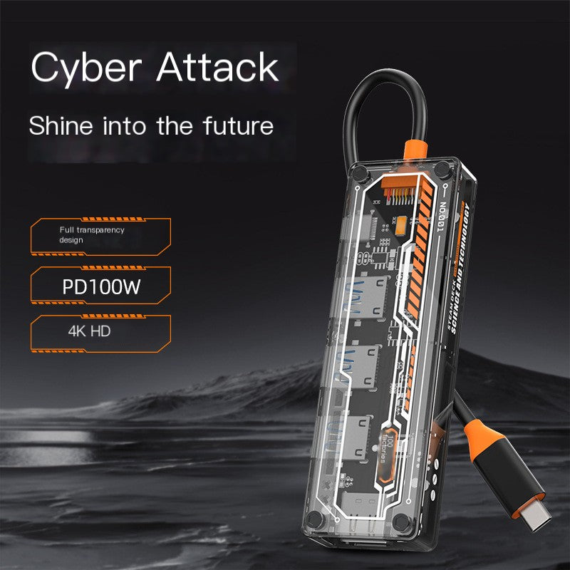Type-C USB Hub Multi-Function Dock with HDMI
