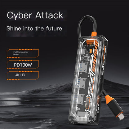 Type-C USB Hub Multi-Function Dock with HDMI