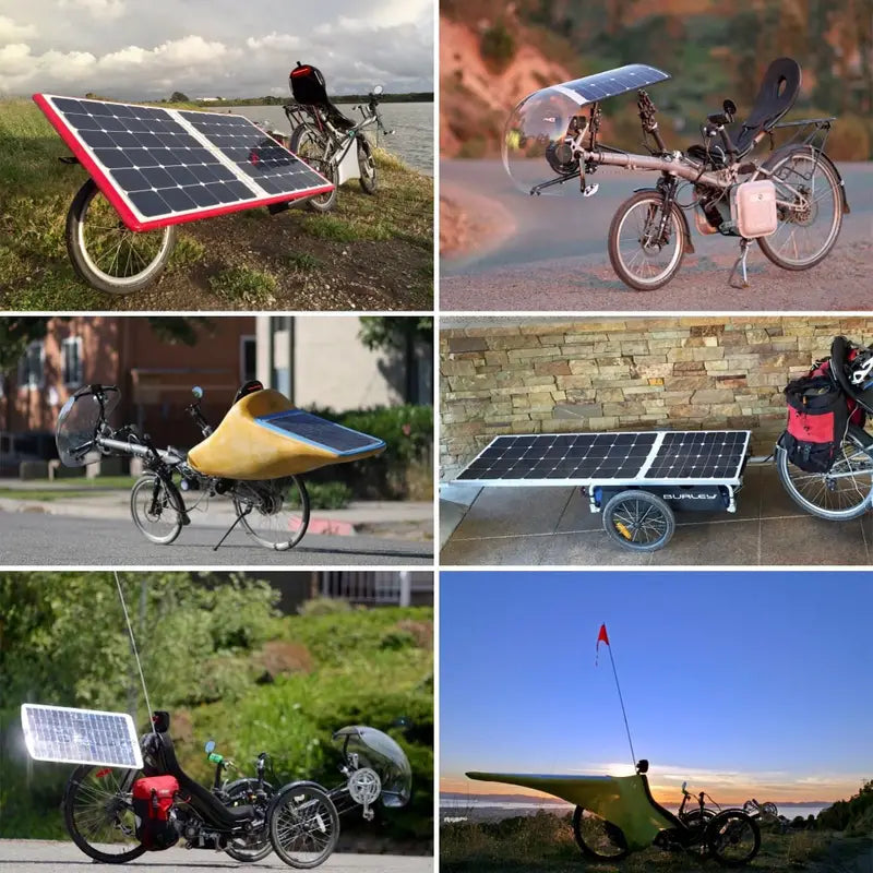 20W Flexible Polycrystalline Solar Panel Kit with Controller