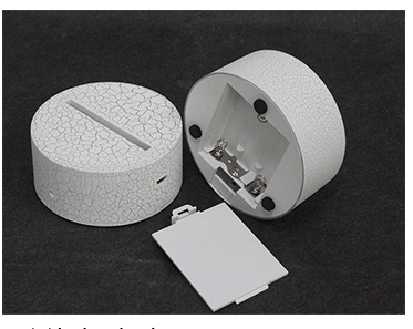 Creative RGB Remote Control 3D Bicycle LED Lamp