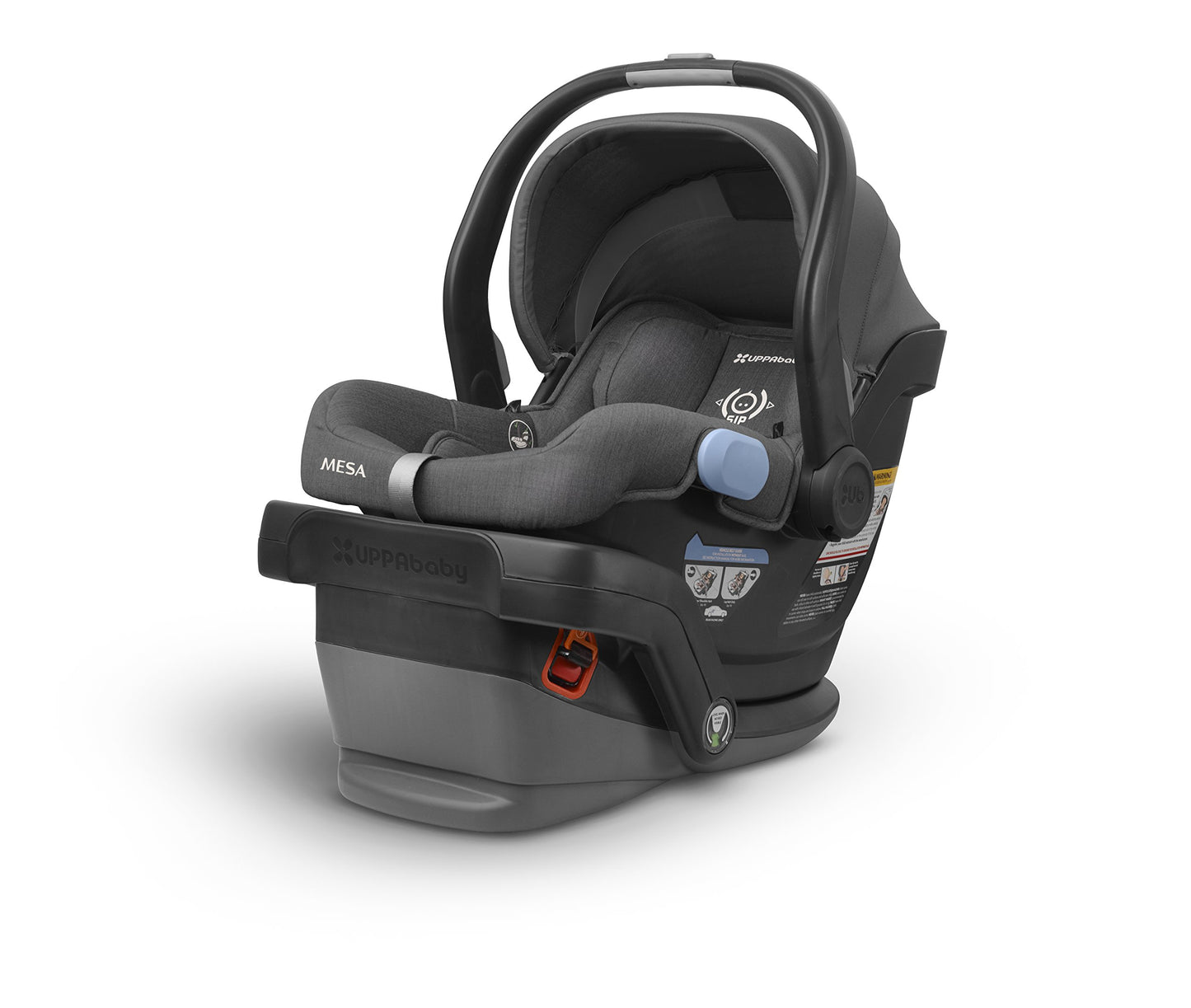MESA Infant Car Seat - JORDAN (charcoal mélange|merino wool) + MESA Base 1 Count (Pack of 1)