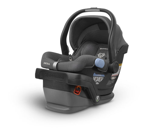 MESA Infant Car Seat - JORDAN (charcoal mélange|merino wool) + MESA Base 1 Count (Pack of 1)