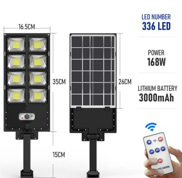 New Solar Double Row LED Street Light