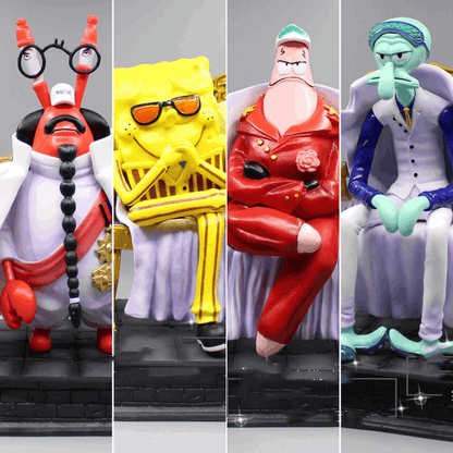 One Piece SpongeBob Anime Figure Collectible Toy