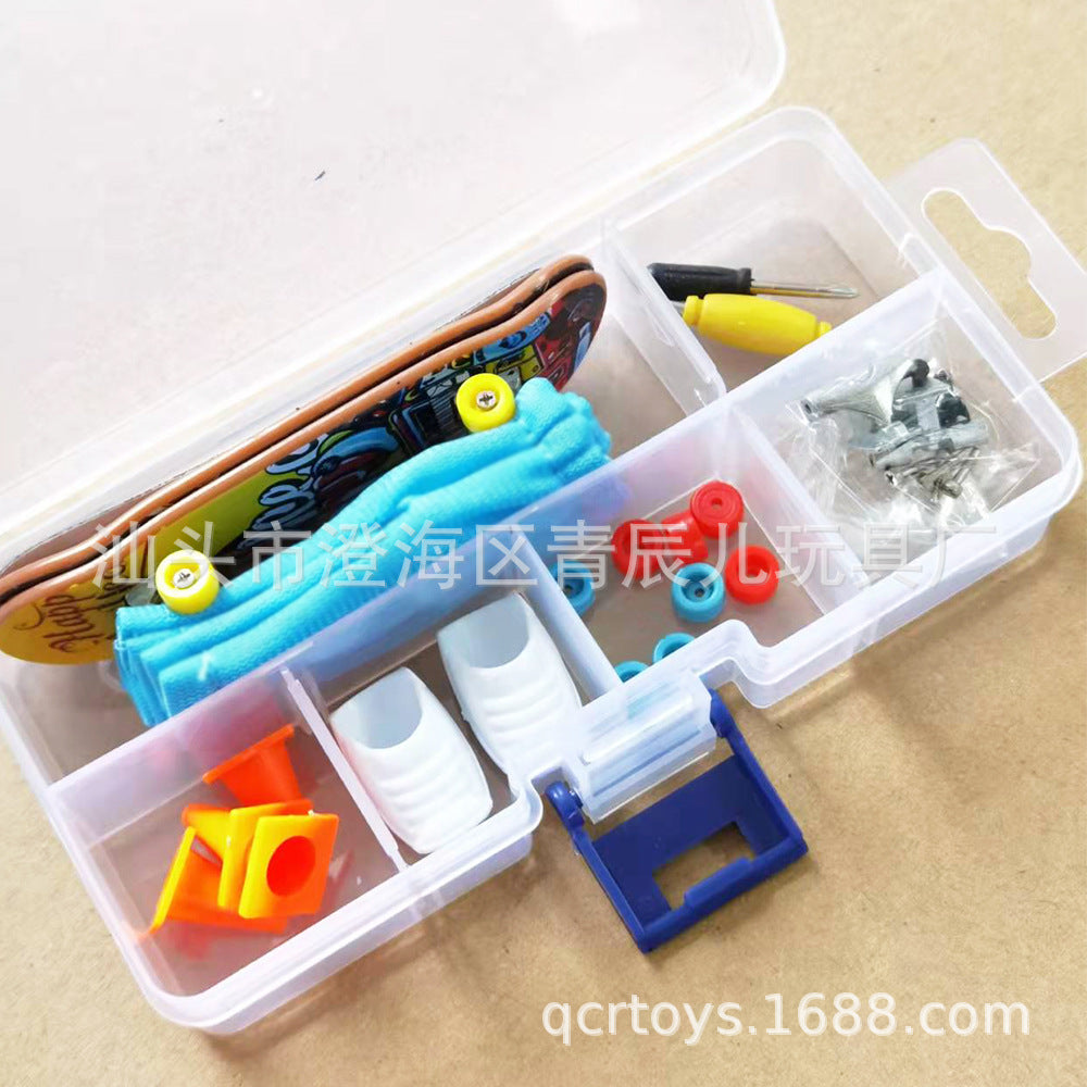 Finger Skateboard DIY Set with Tools and Accessories