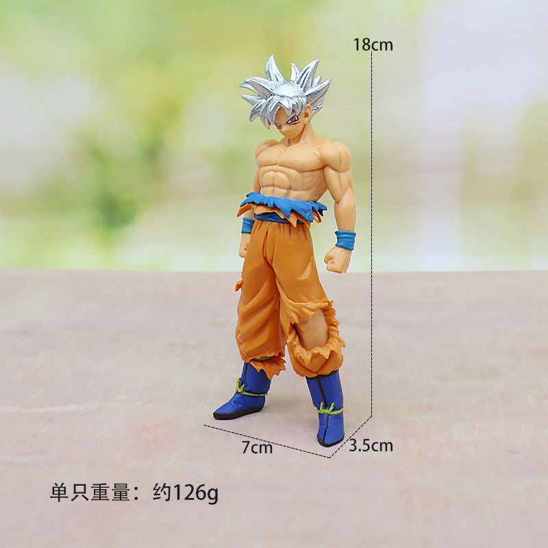 Dragon Ball Super Saiyan Action Figures - Goku & Vegeta