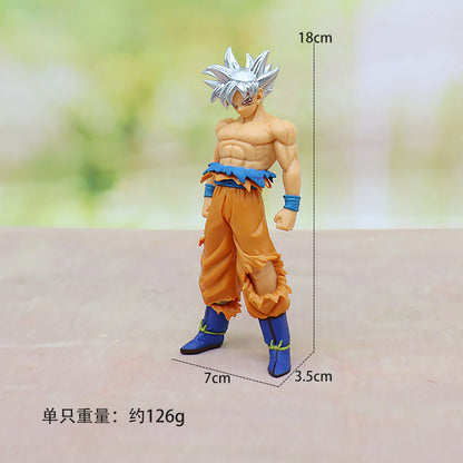 Dragon Ball Super Saiyan Action Figures - Goku & Vegeta