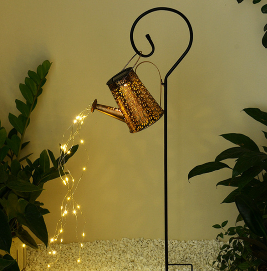 Solar powered Hollow Garden Light