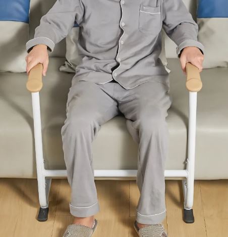 Portable stand standing walk assist heathy recovery handrail